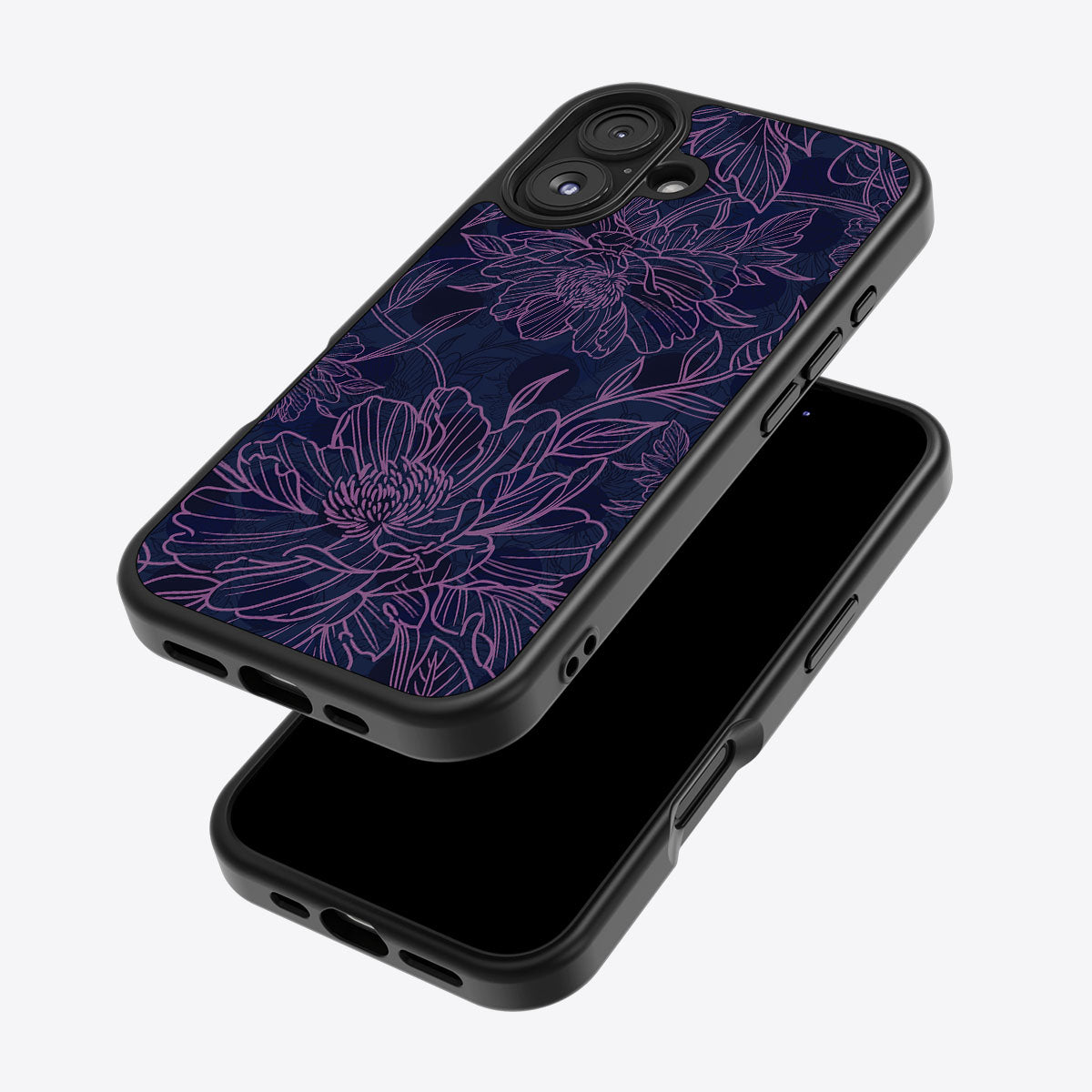 Luminous Blooms - iPhone 16 Plus Case #case type_core (magsafe), #case type_core (non magsafe)
