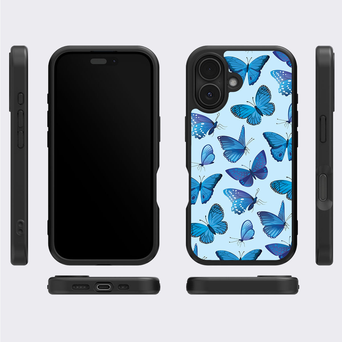 Magic Butterflies - iPhone 16 Plus Case #case type_core (magsafe), #case type_core (non magsafe)