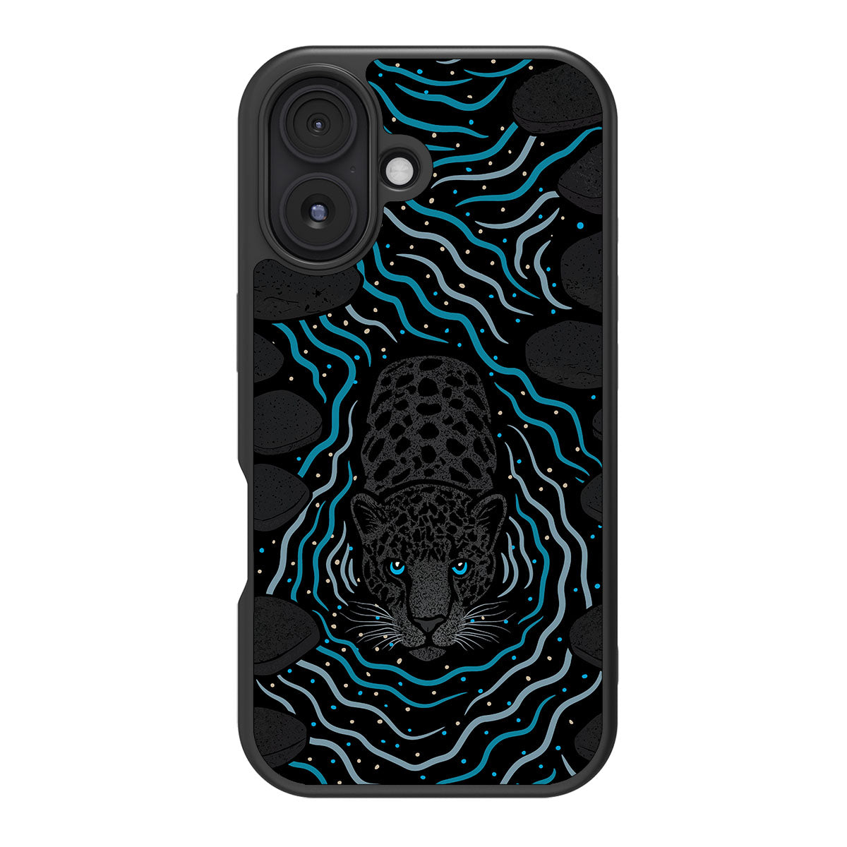 Midnight Panther - iPhone 16 Plus Case #case type_core (magsafe), #case type_core (non magsafe)