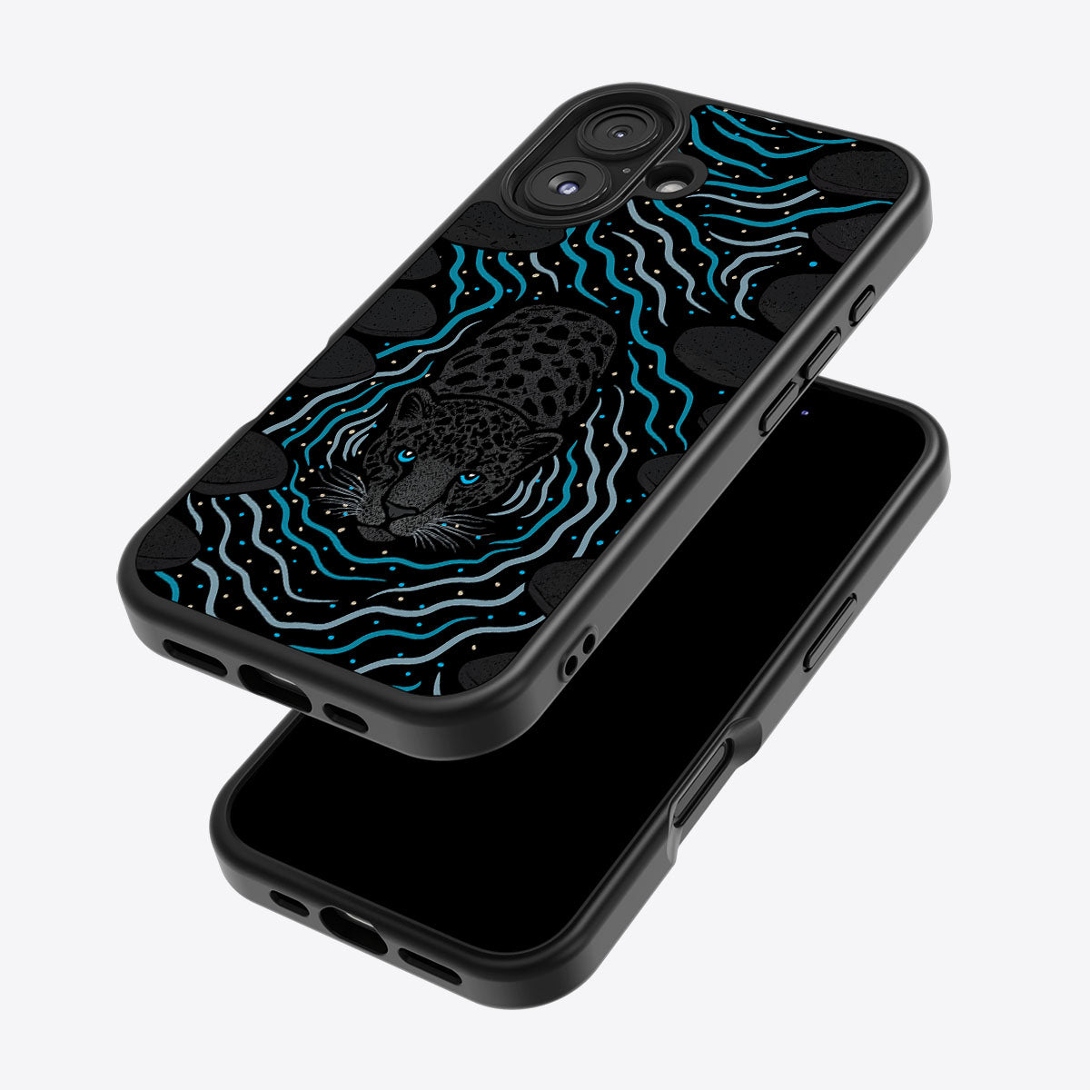 Midnight Panther - iPhone 16 Plus Case #case type_core (magsafe), #case type_core (non magsafe)