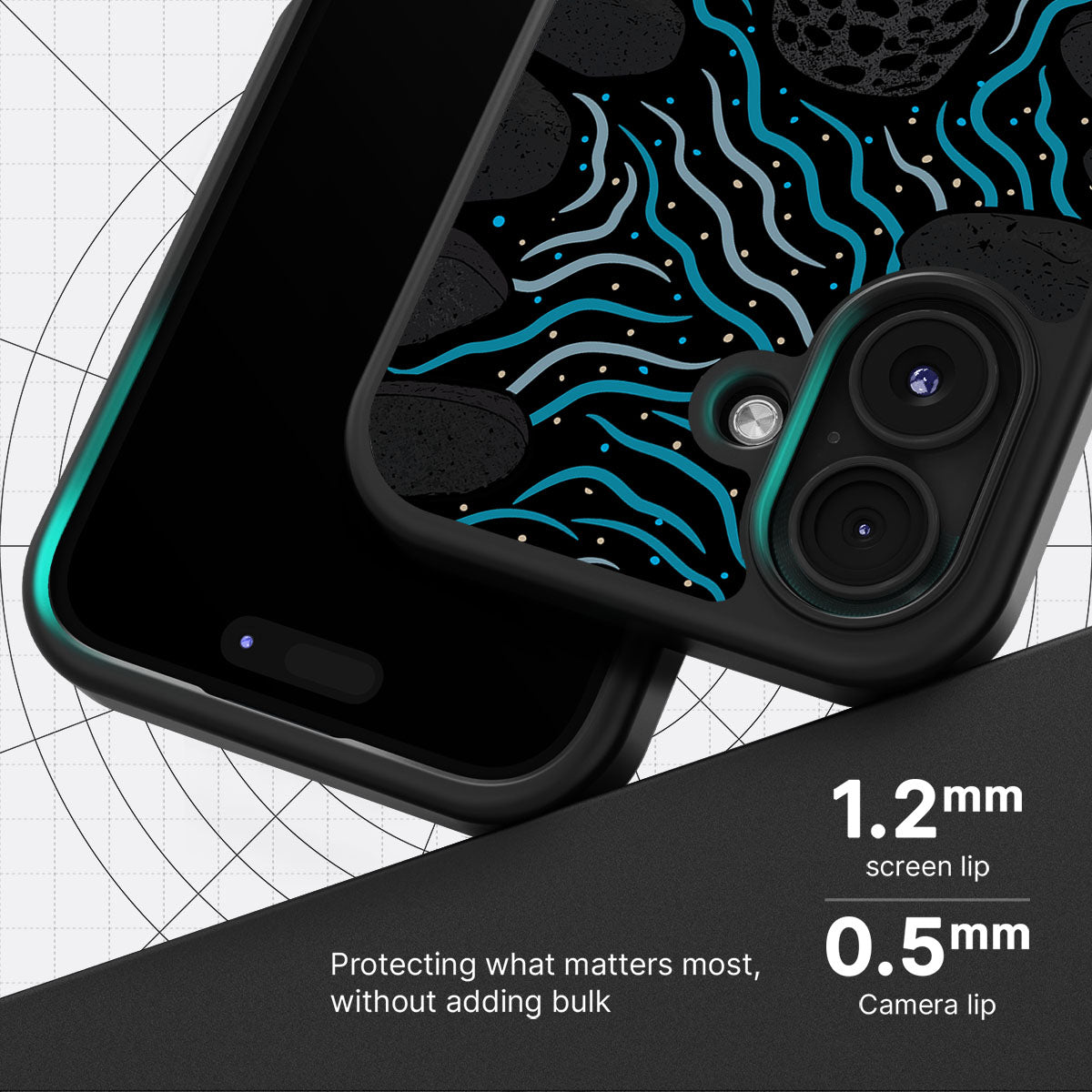 Midnight Panther - iPhone 16 Plus Case #case type_core (magsafe), #case type_core (non magsafe)