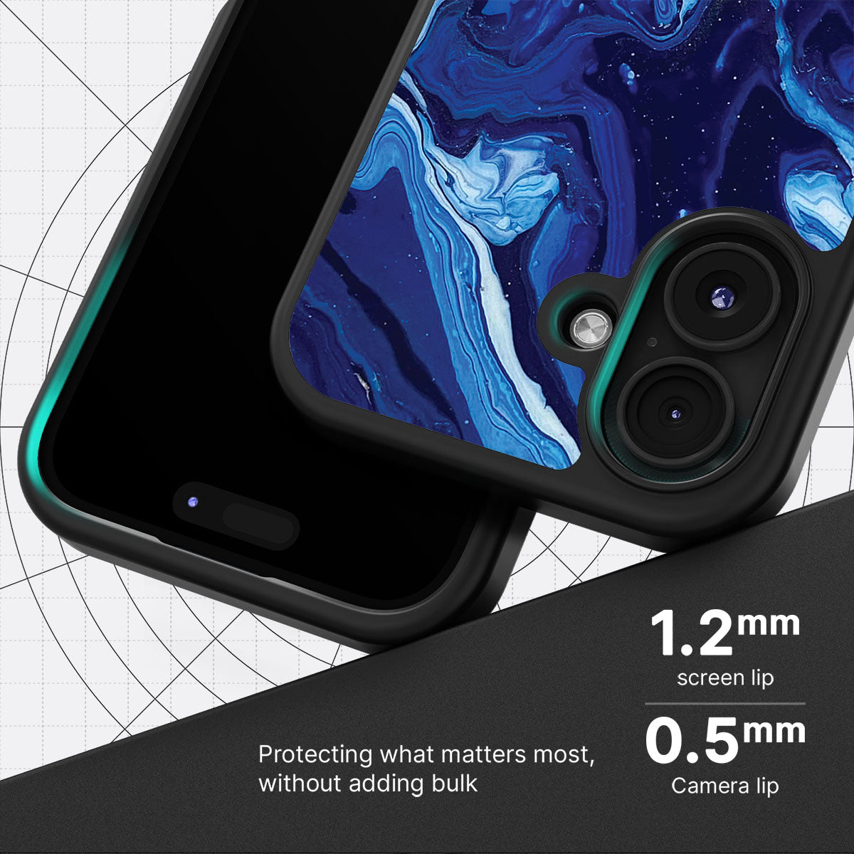 Mystic Waters - iPhone 16 Plus Case #case type_core (magsafe), #case type_core (non magsafe)