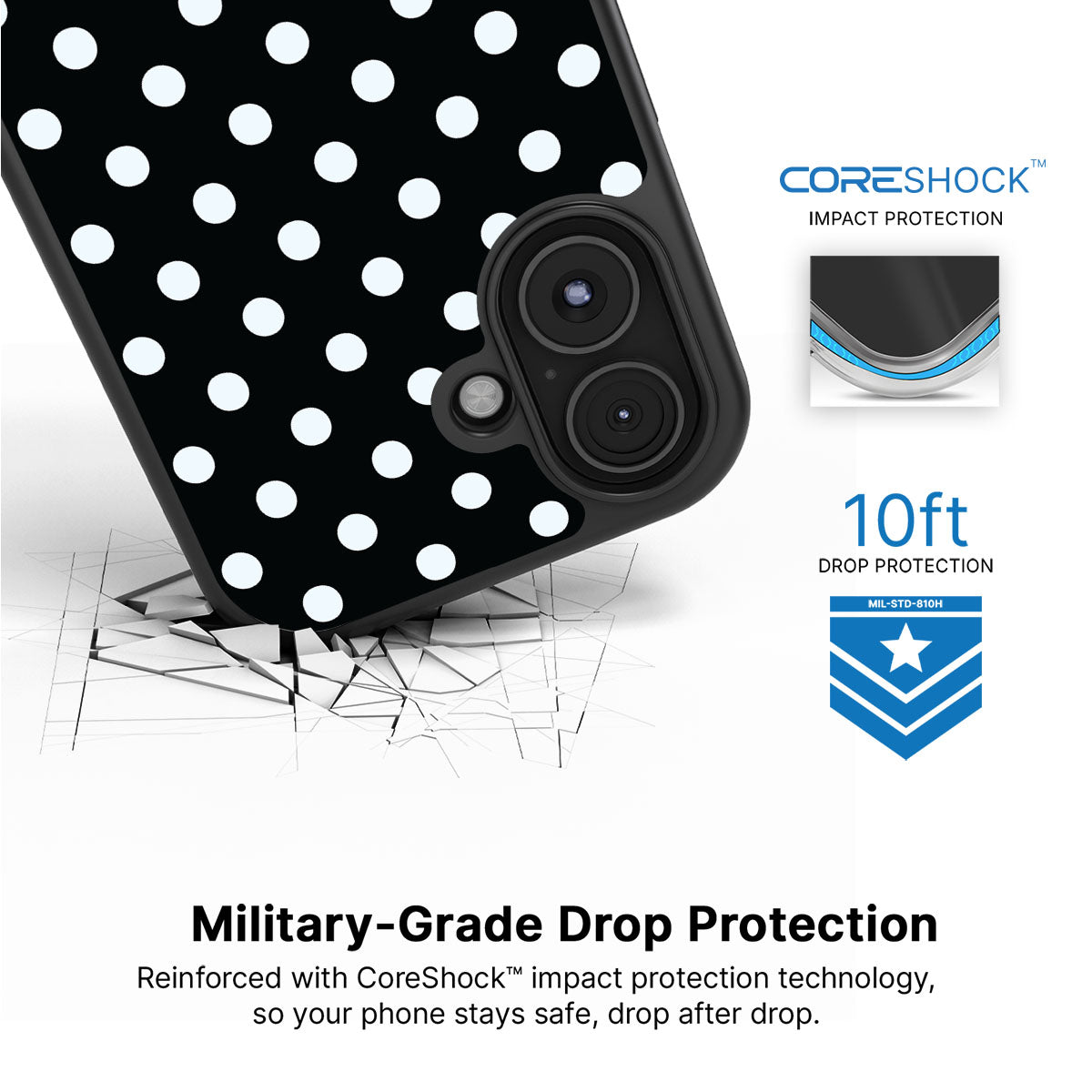 Noir Elite - iPhone 16 Plus Case #case type_core (magsafe), #case type_core (non magsafe)