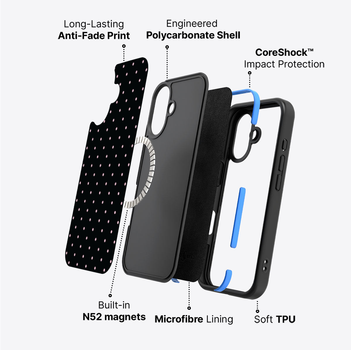 Noirelle - iPhone 16 Plus Case #case type_core (magsafe)