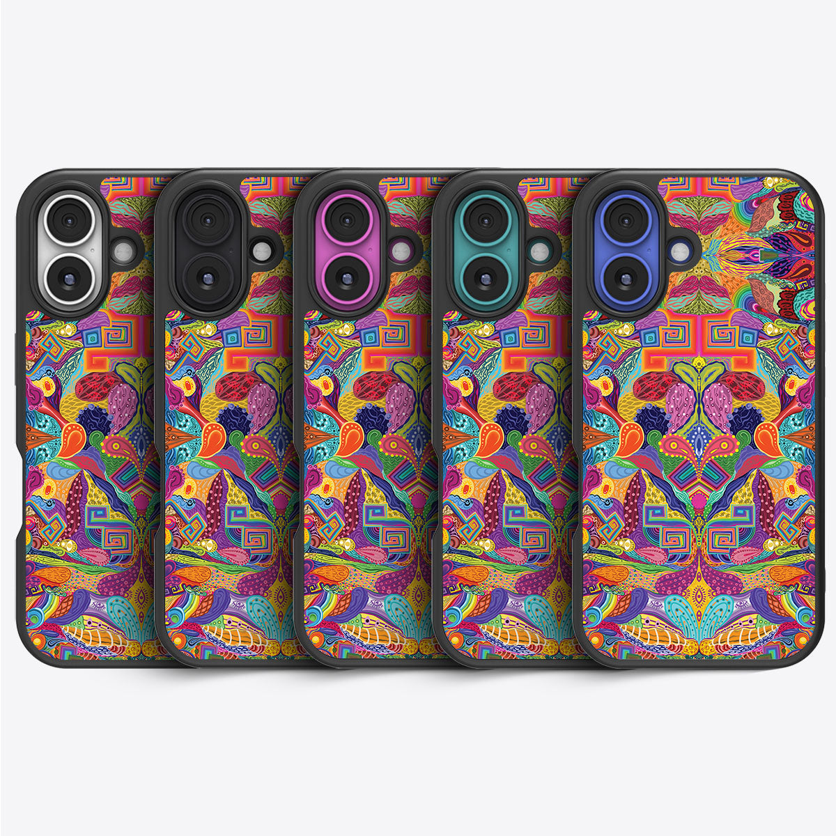 Psychaedellic - iPhone 16 Plus Case #case type_core (magsafe), #case type_core (non magsafe)