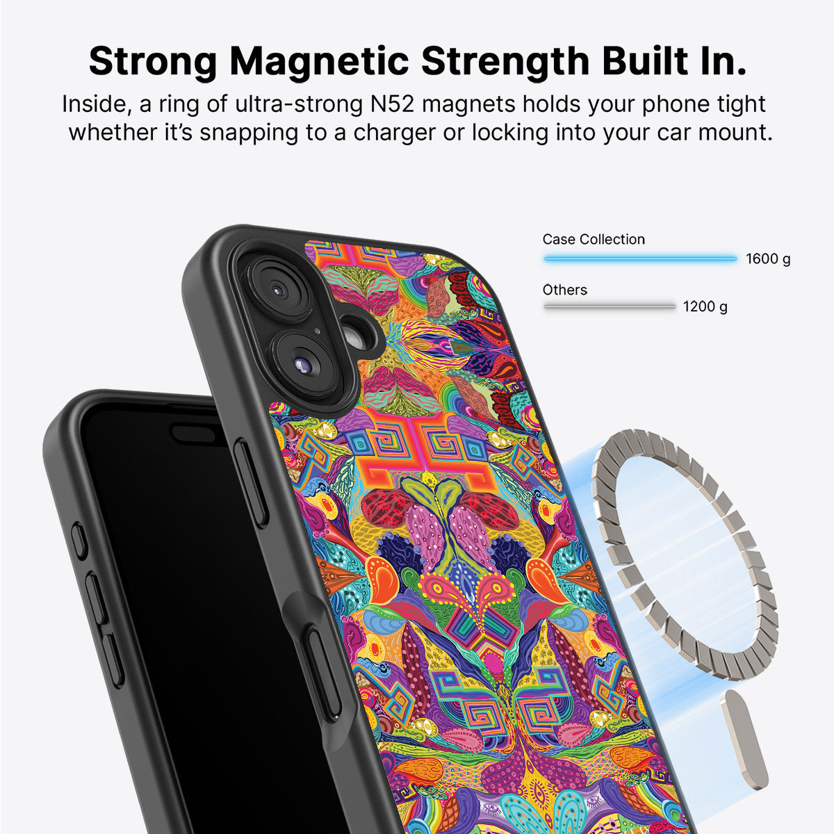 Psychaedellic - iPhone 16 Plus Case #case type_core (magsafe)