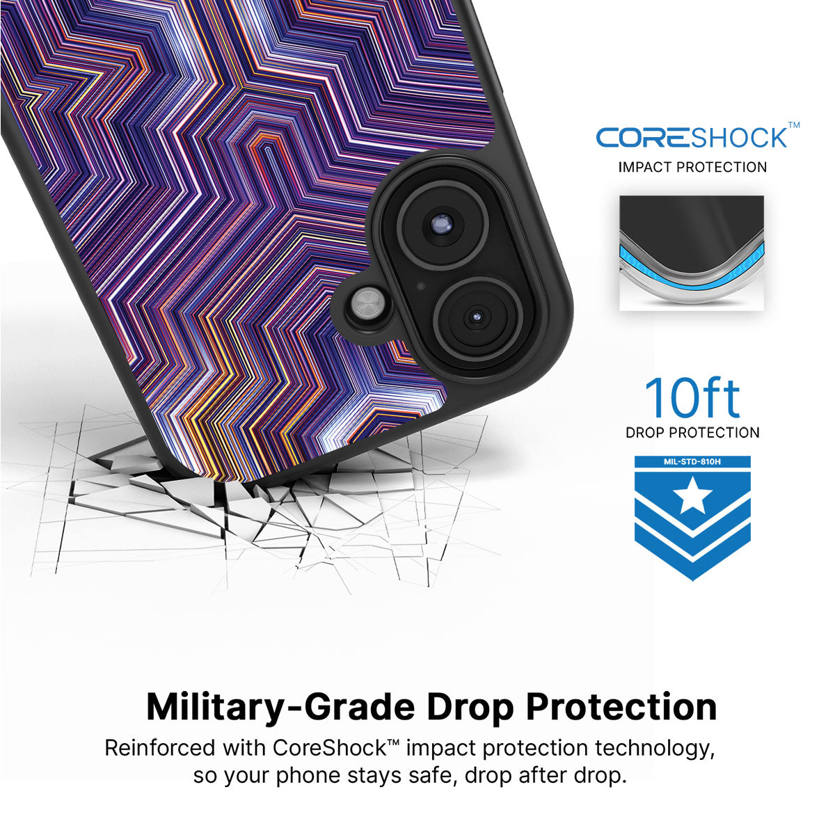 Radiant Core - iPhone 16 Plus Case, #case type_core (magsafe), #case type_core (non magsafe)