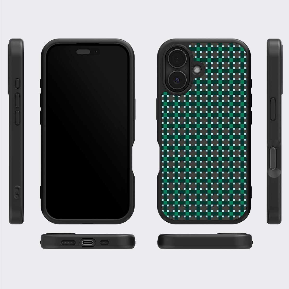 Sea of Emeralds - iPhone 16 Plus Case #case type_core (magsafe), #case type_core (non magsafe)