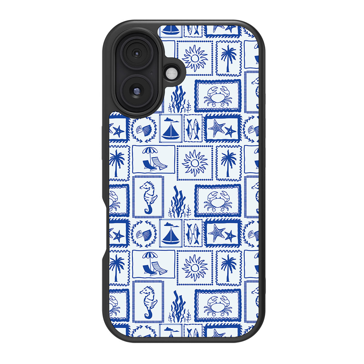 Seaside Sketches - iPhone 16 Plus Case #case type_core (magsafe), #case type_core (non magsafe)