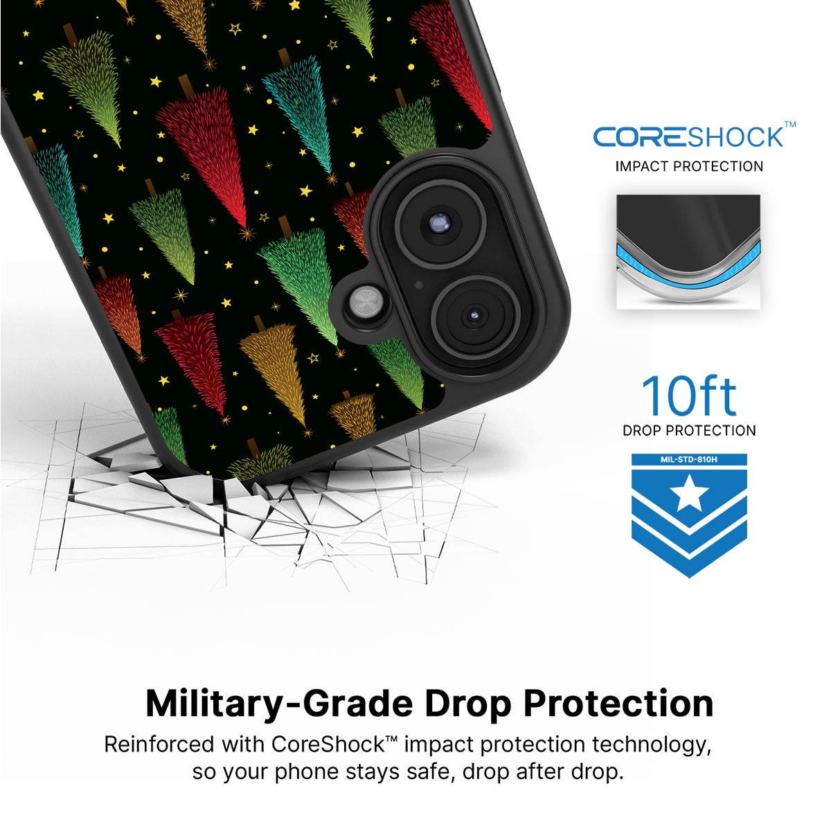 Twilight Trees - iPhone 16 Plus Case #case type_core (magsafe), #case type_core (non magsafe)