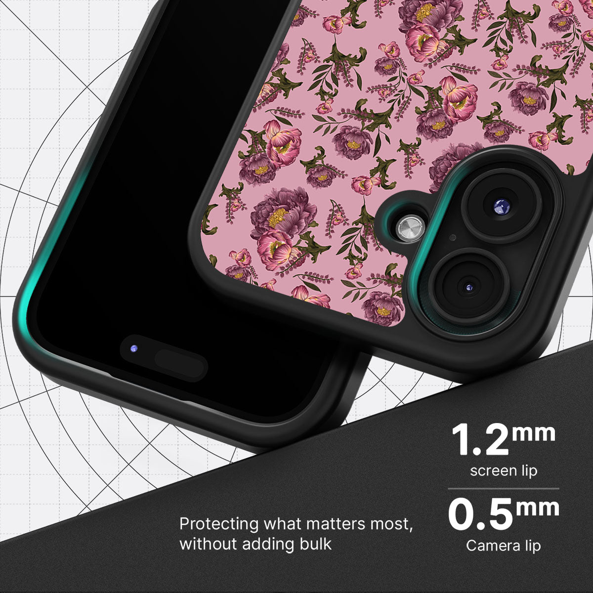 Vintage Garden - iPhone 16 Plus Case #case type_core (magsafe), #case type_core (non magsafe)
