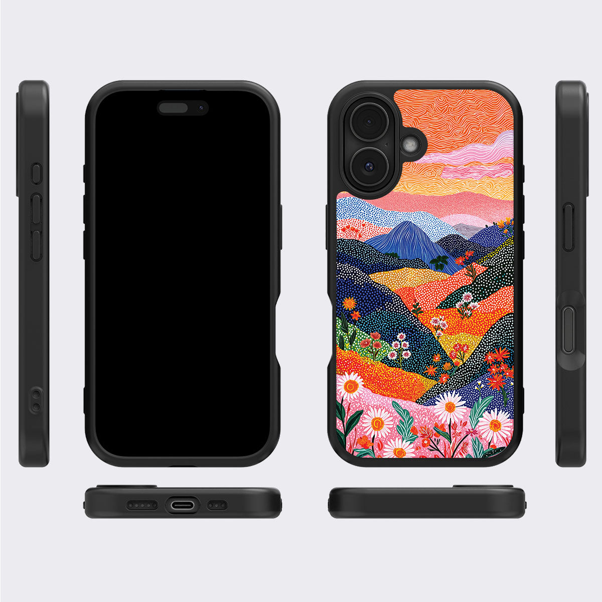 iPhone 16 Plus Case with MagSafe – Wildflower Valley