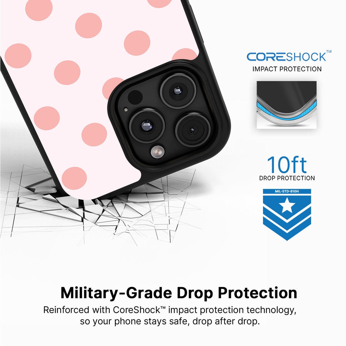 Blush Pearl - iPhone 16 Pro Case #case type_core (magsafe), #case type_core (non magsafe)