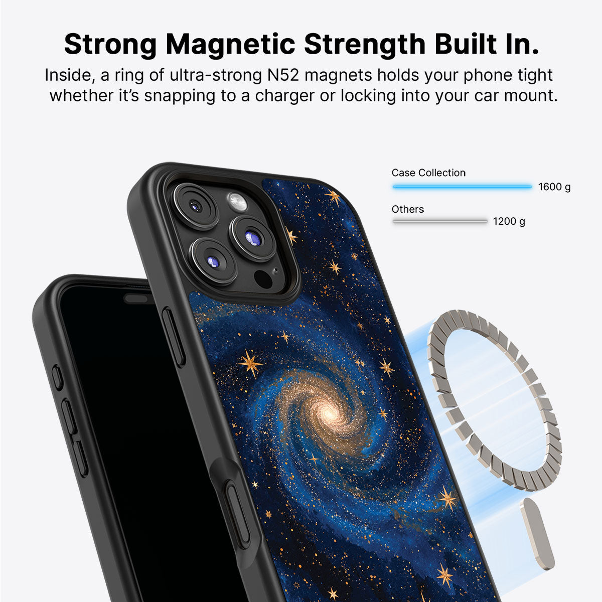 iPhone 16 Pro Case with MagSafe – Cosmic Tide