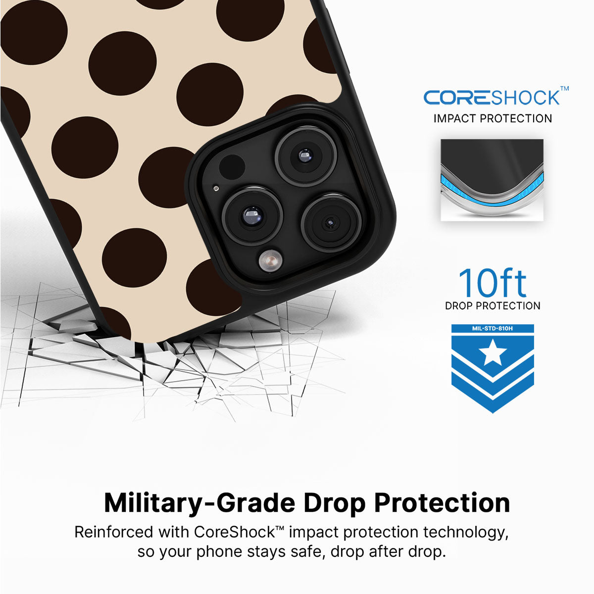 Desert Beetles - iPhone 16 Pro Case #case type_core (magsafe), #case type_core (non magsafe)