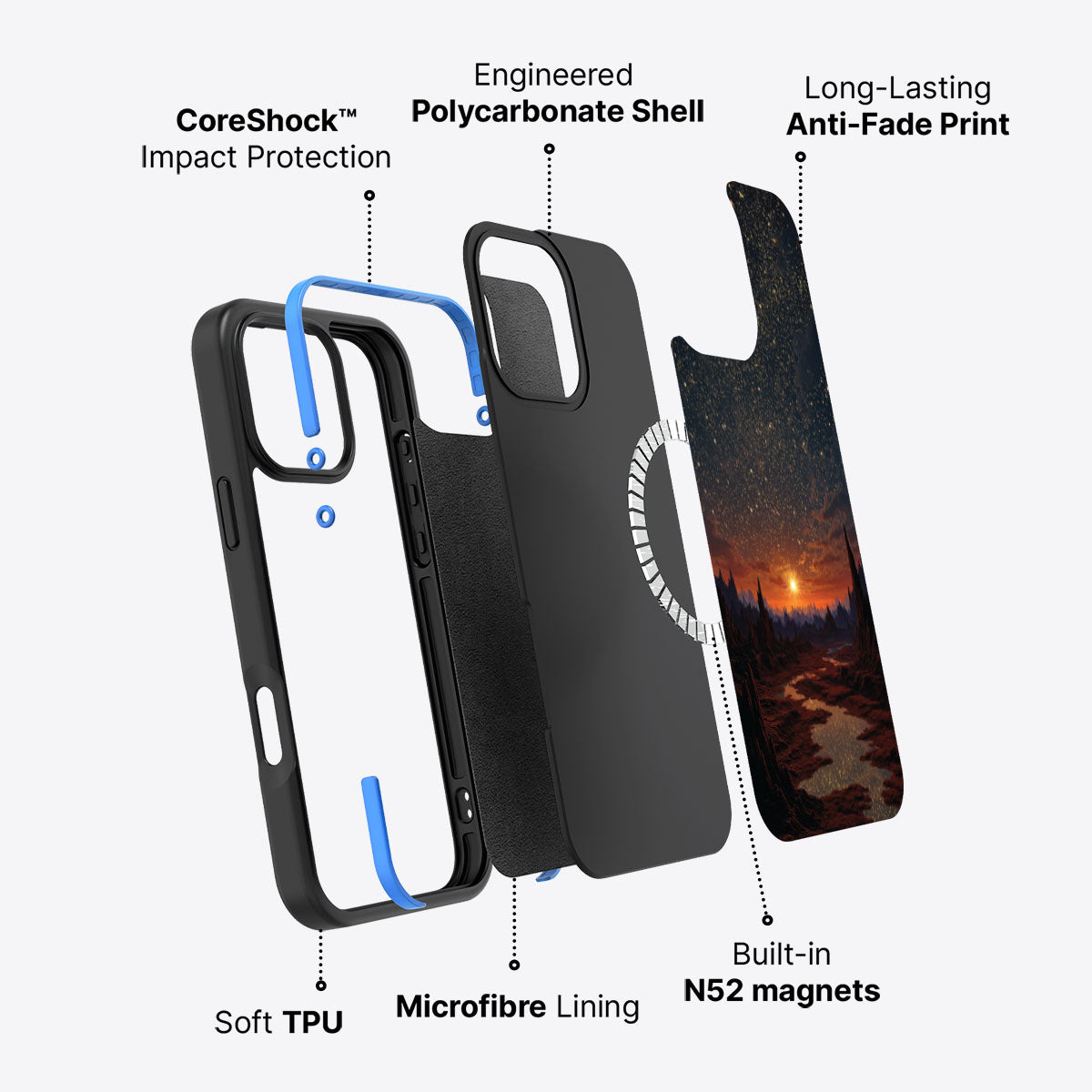 iPhone 16 Pro Case with MagSafe – Desert Dusk
