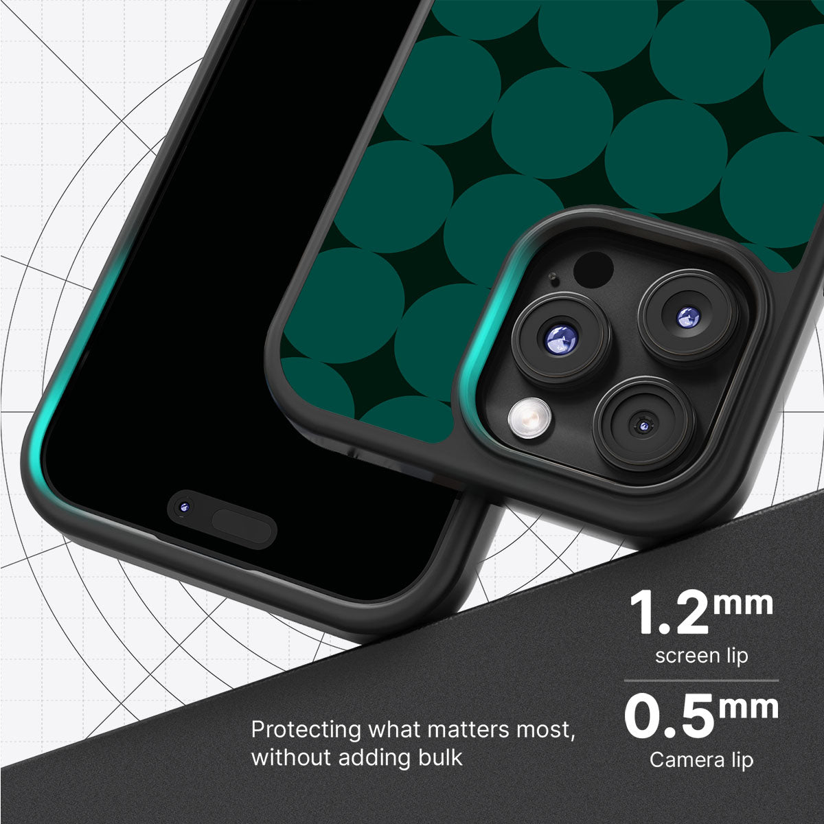 Emerald Bed - iPhone 16 Pro Case #case type_core (magsafe), #case type_core (non magsafe)