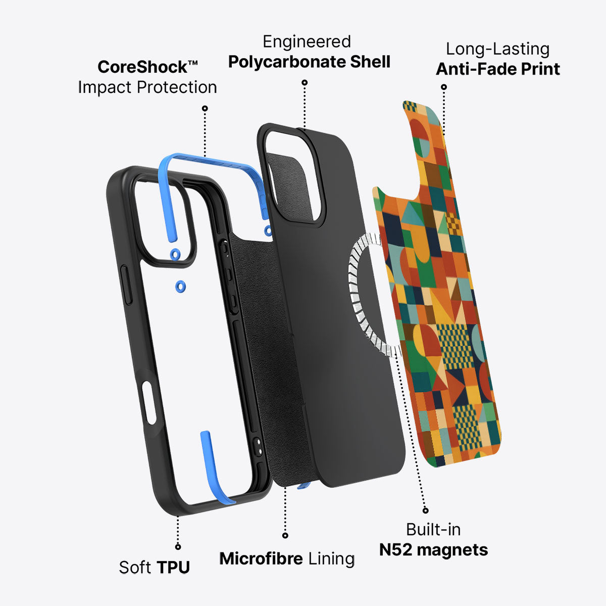 Fitting In - iPhone 16 Pro Case #case type_core (magsafe)