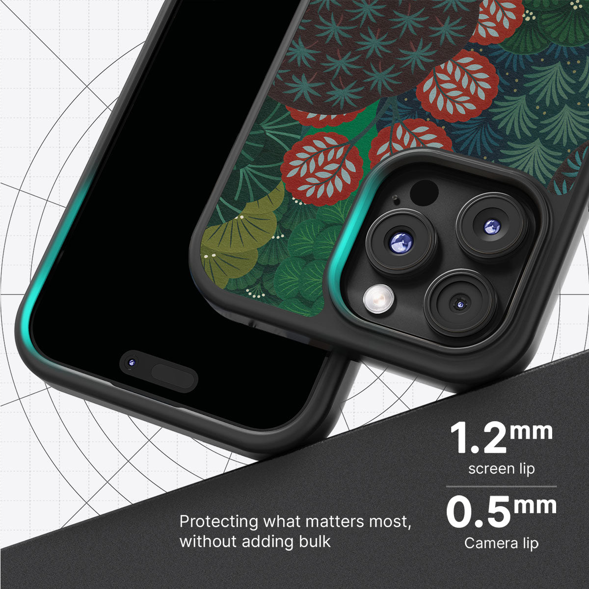Flourishing Forests - iPhone 16 Pro Case #case type_core (magsafe), #case type_core (non magsafe)