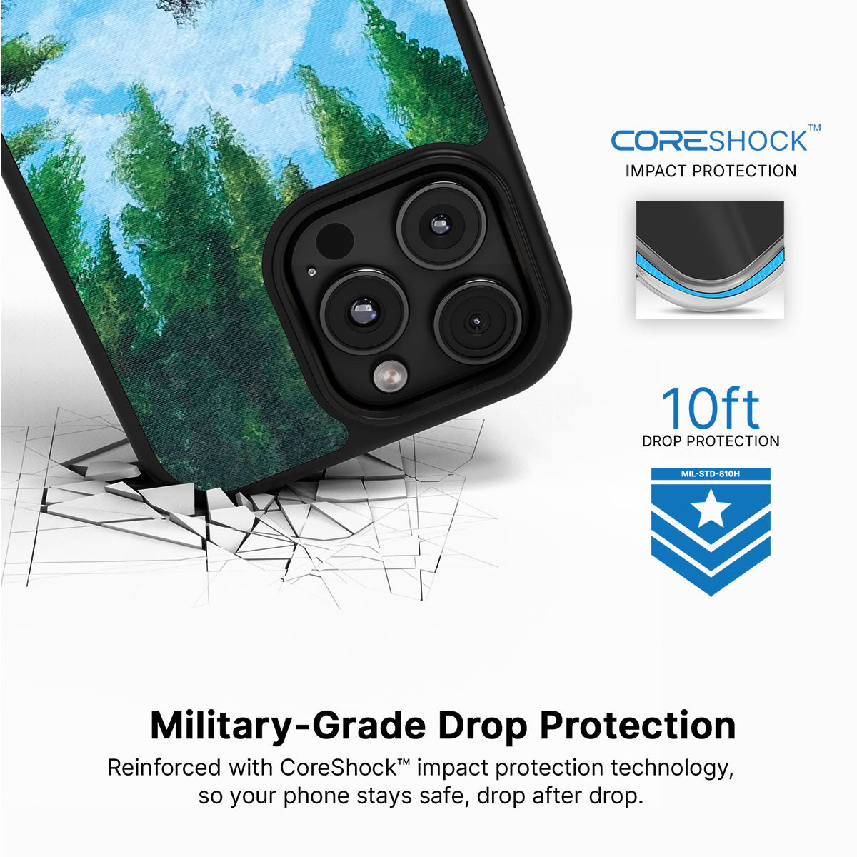 Forest Bathing - iPhone 16 Pro Case #case type_core (magsafe), #case type_core (non magsafe)