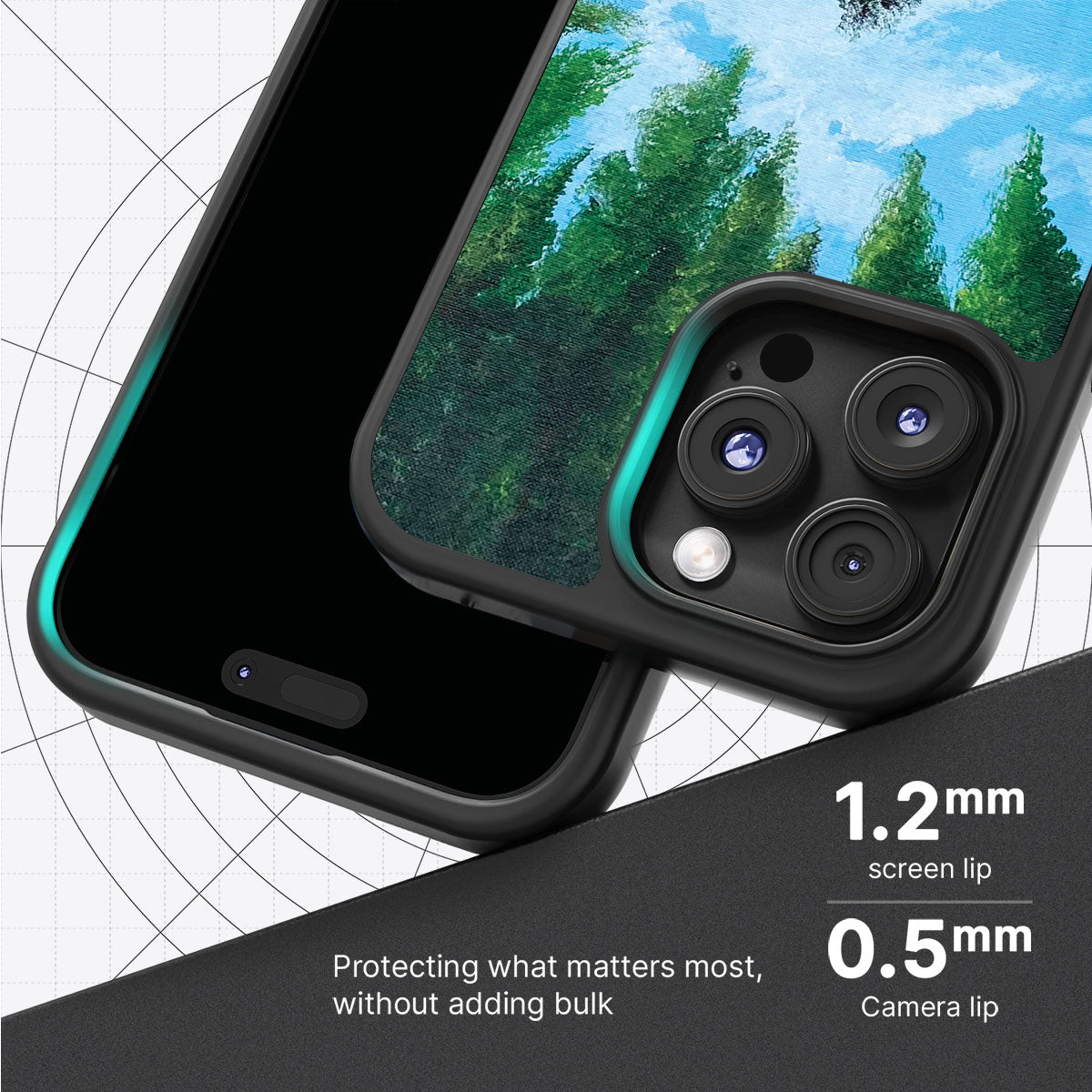 Forest Bathing - iPhone 16 Pro Case #case type_core (magsafe), #case type_core (non magsafe)