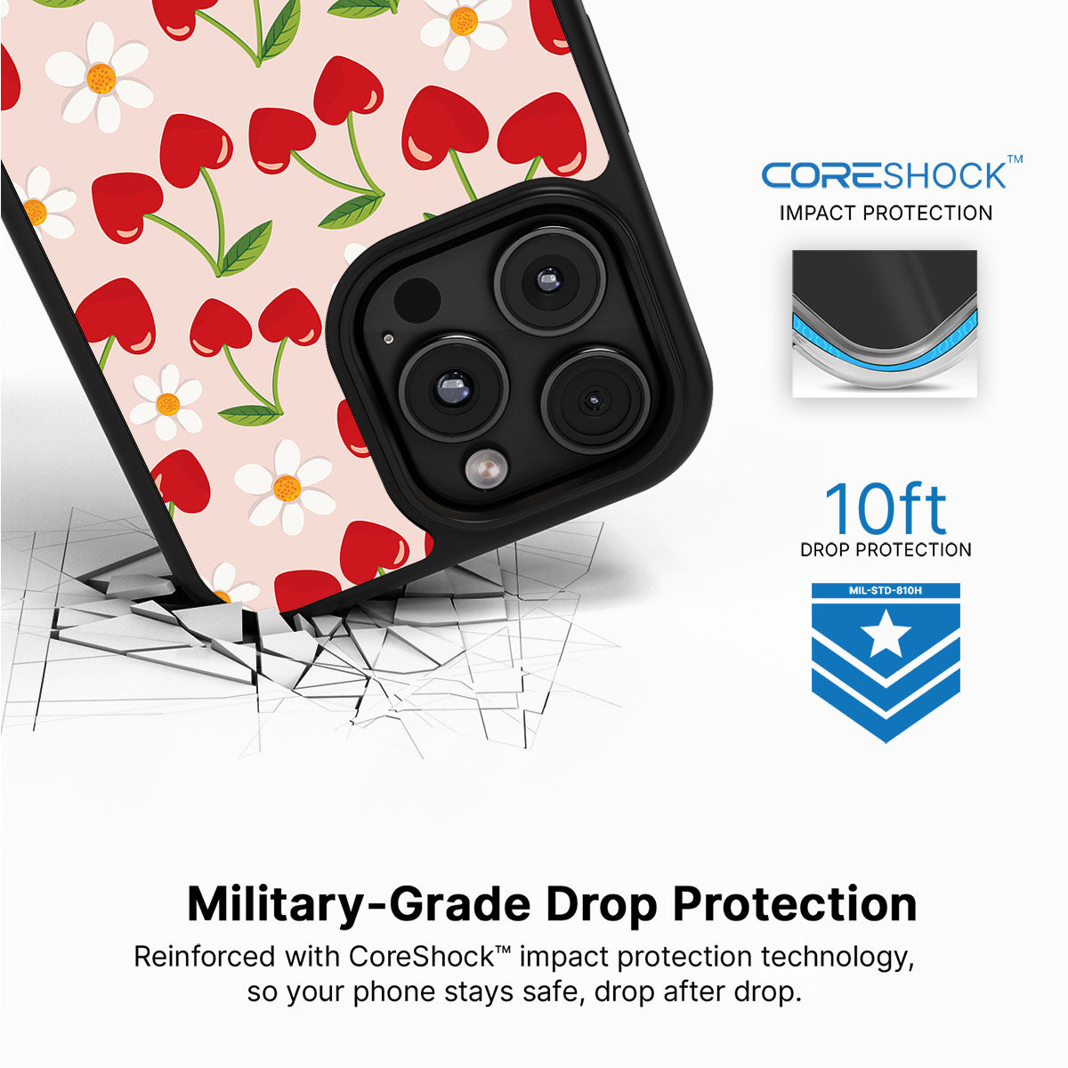 Love Cherry - iPhone 16 Pro Case #case type_core (magsafe), #case type_core (non magsafe)