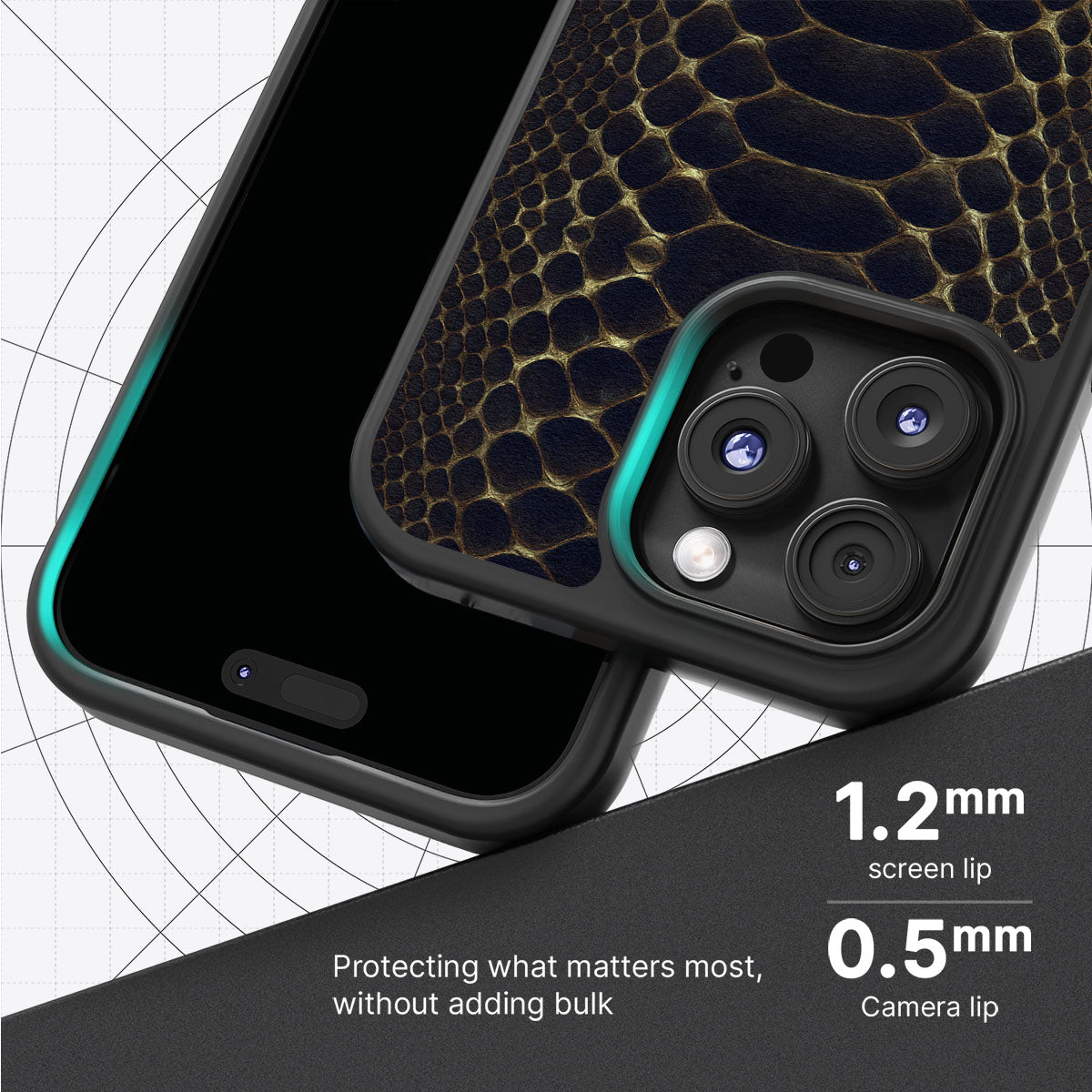 Midnight Crawl - iPhone 16 Pro Case  #case type_core (magsafe), #case type_core (non magsafe)