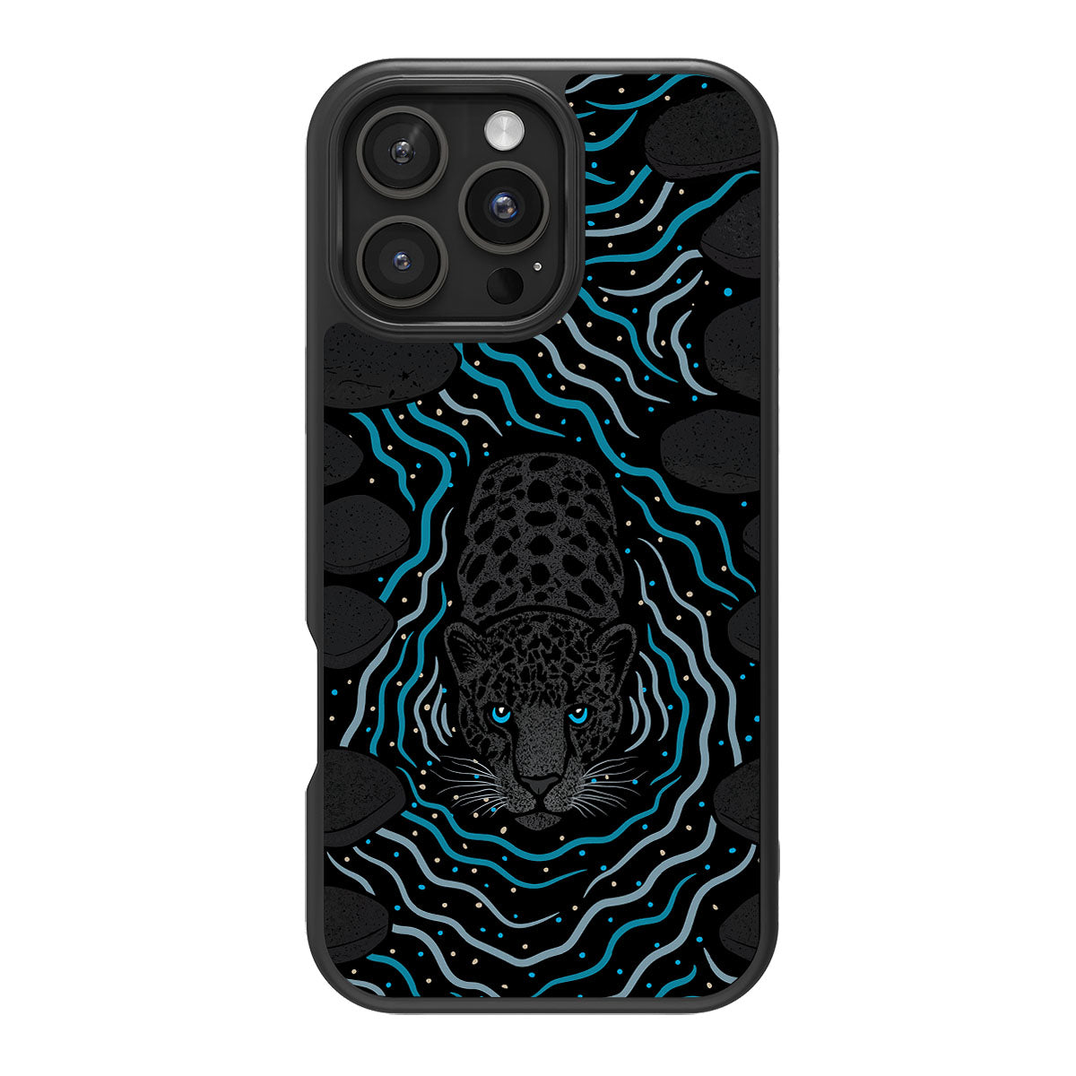 Midnight Panther - iPhone 16 Pro Case #case type_core (magsafe), #case type_core (non magsafe)