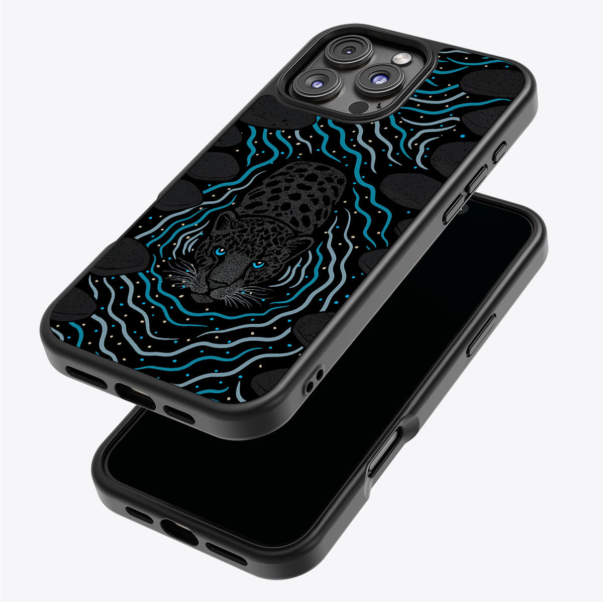 Midnight Panther - iPhone 16 Pro Case #case type_core (magsafe), #case type_core (non magsafe)