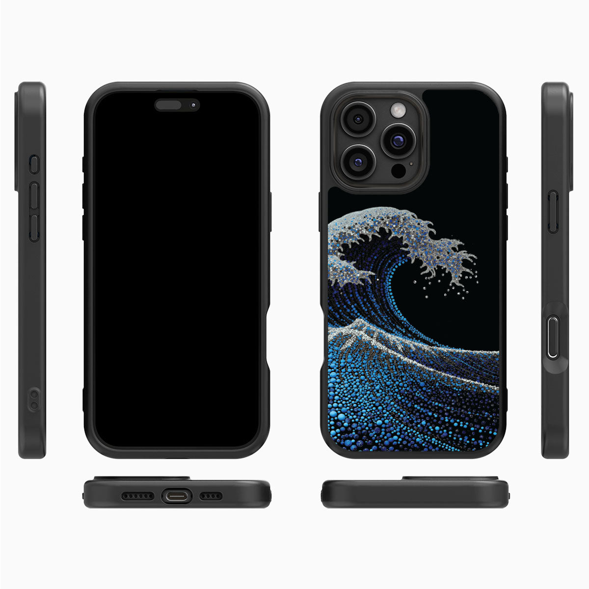 iPhone 16 Pro Case with MagSafe – Midnight Tide