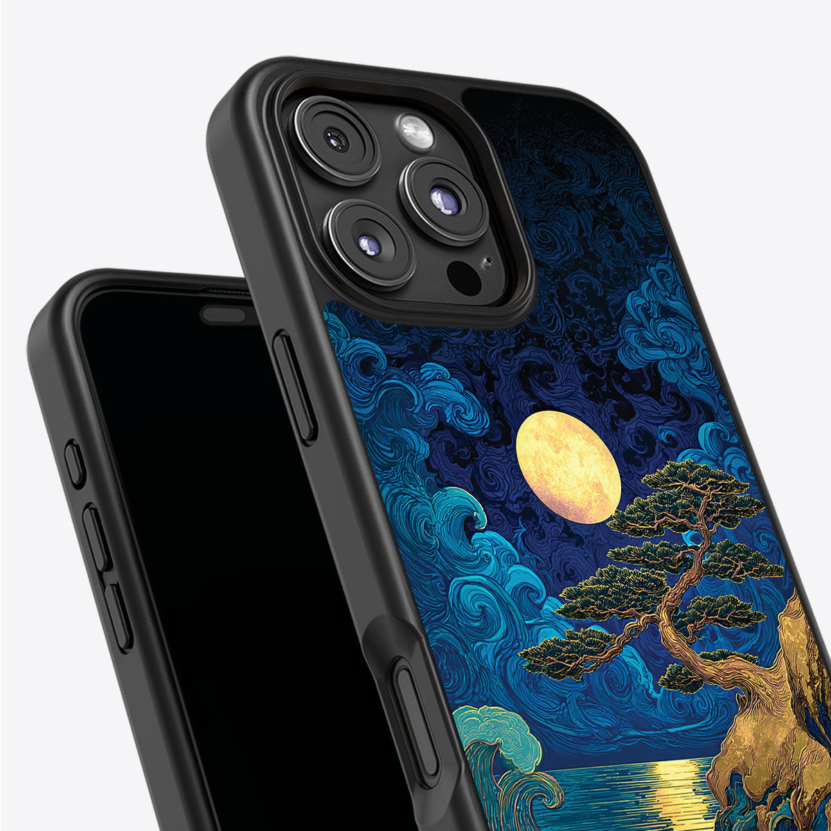 Moonlit Tide - iPhone 16 Pro Case #case type_core (non magsafe)