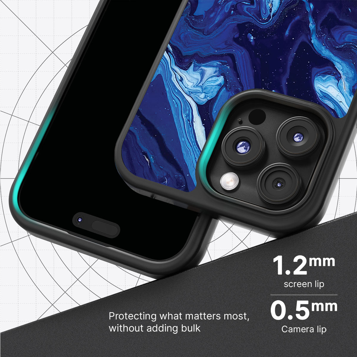 Mystic Waters - iPhone 16 Pro Case #case type_core (magsafe), #case type_core (non magsafe)