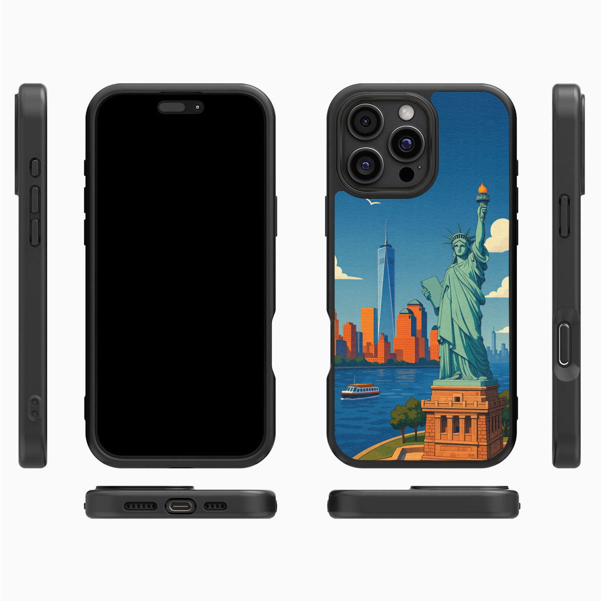 Newyork - iPhone 16 Pro Case #case type_core (magsafe), #case type_core (non magsafe)