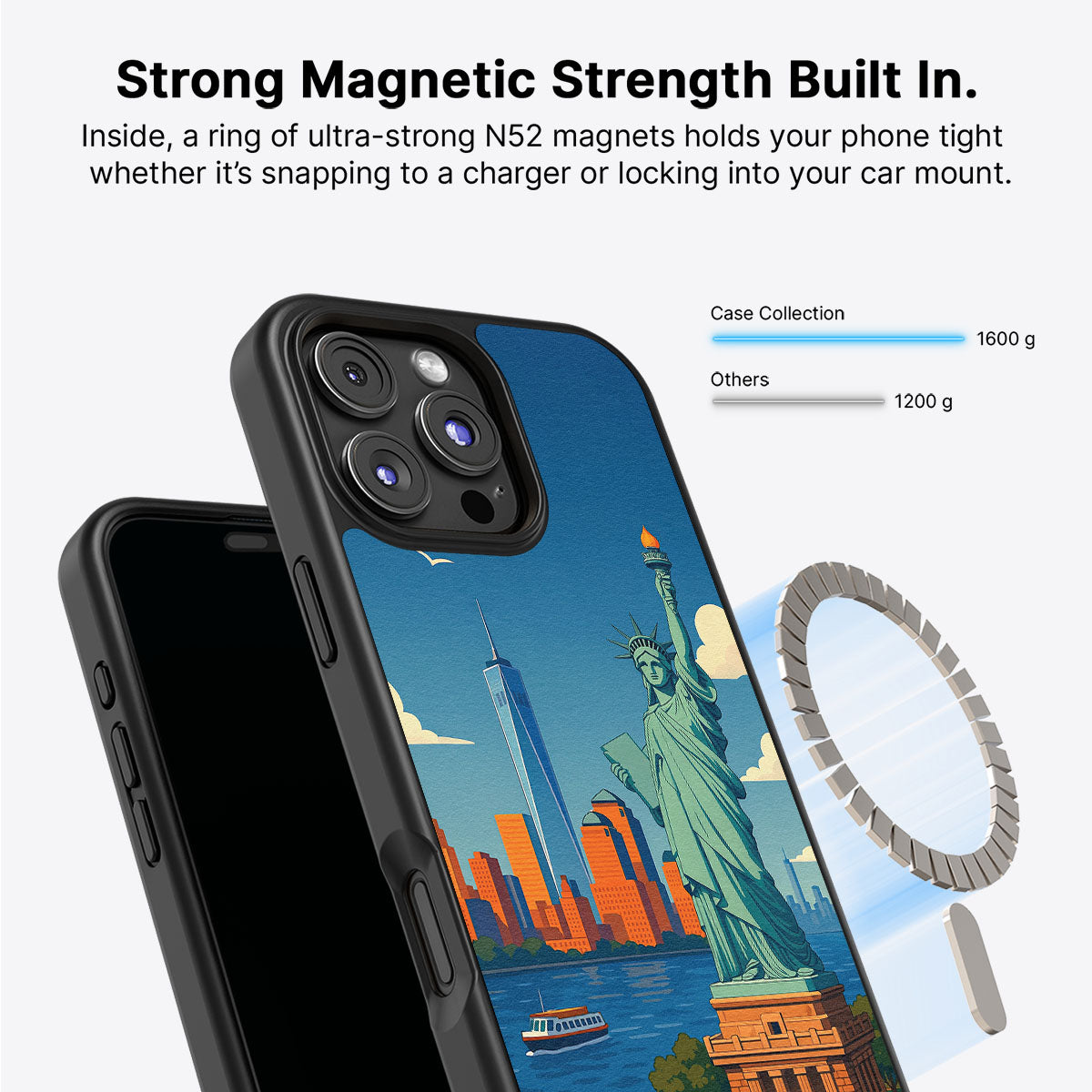 Newyork - iPhone 16 Pro Case #case type_core (magsafe)