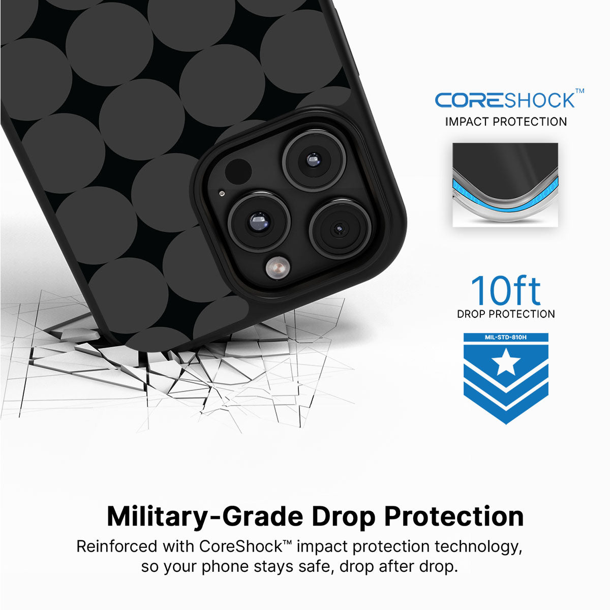 Night Eclipse - iPhone 16 Pro Case #case type_core (magsafe), #case type_core (non magsafe)