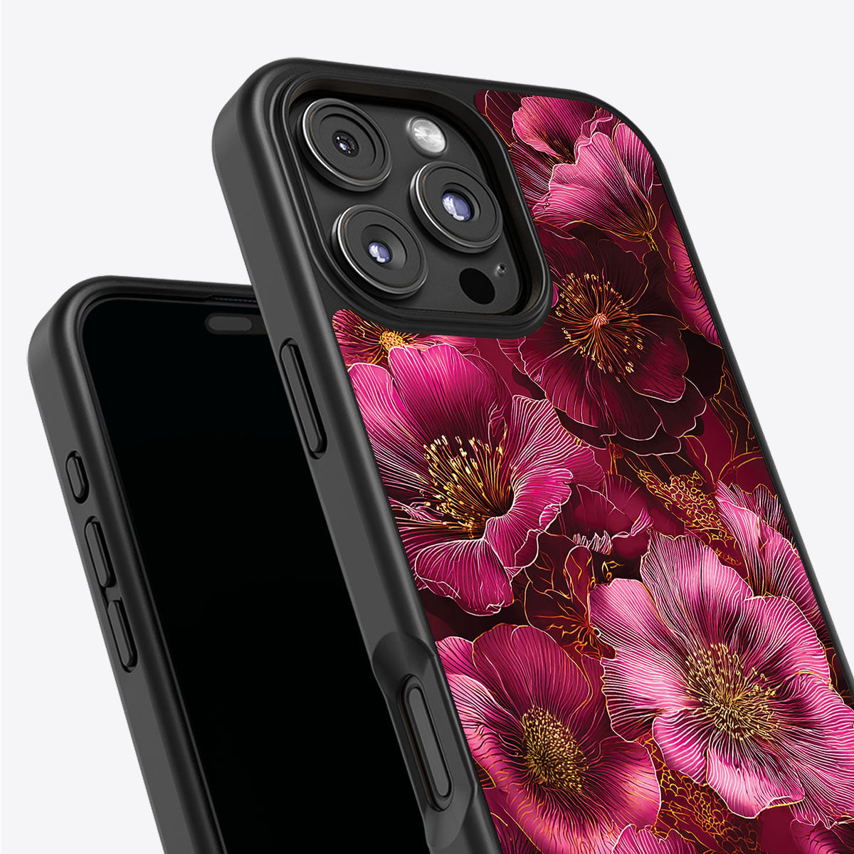 Ruby Flora - iPhone 16 Pro Case #case type_core (non magsafe)