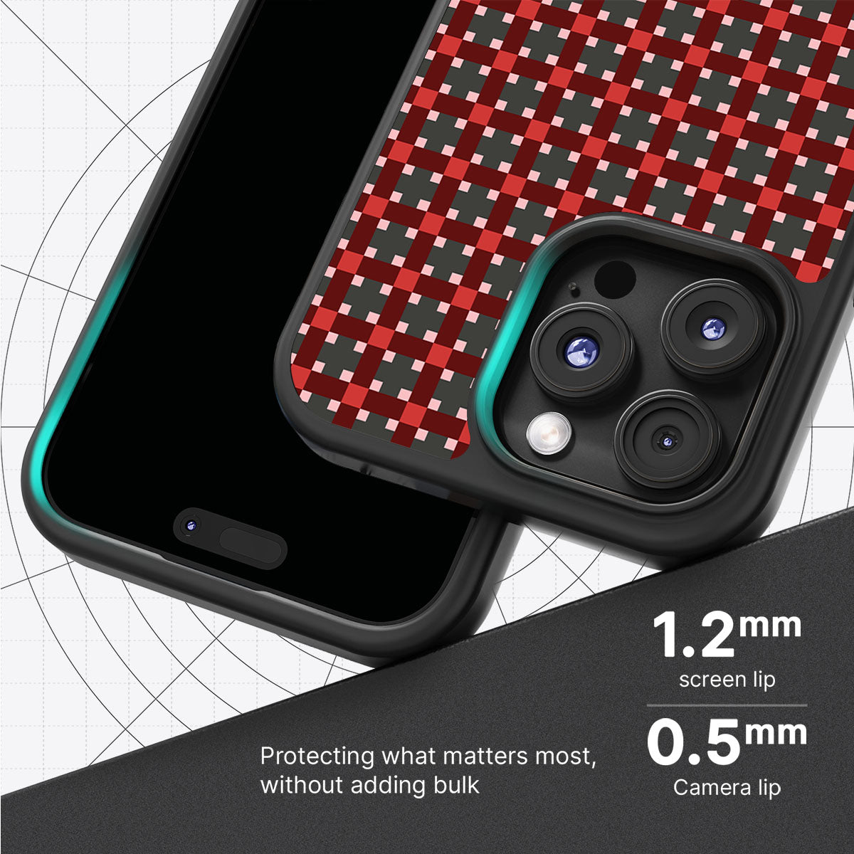 Sea of Rubies - iPhone 16 Pro Case #case type_core (magsafe), #case type_core (non magsafe)