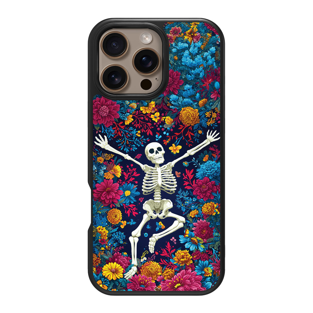 iPhone 16 Pro Case with MagSafe – Skeleton Garden