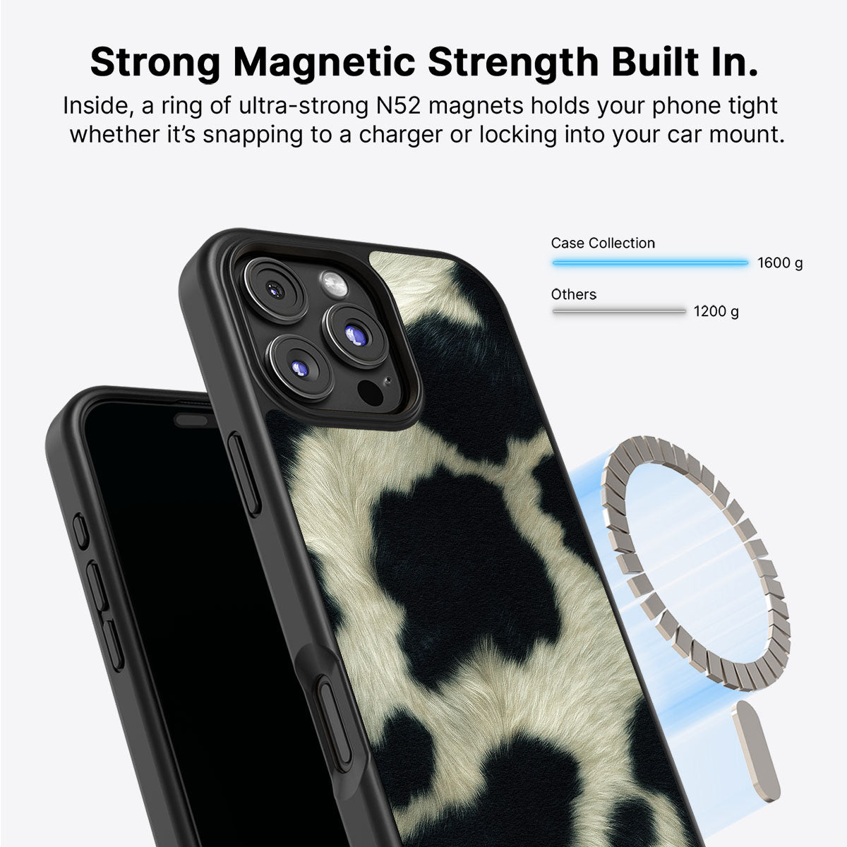 Swiss Cow - iPhone 16 Pro Case  #case type_core (magsafe)