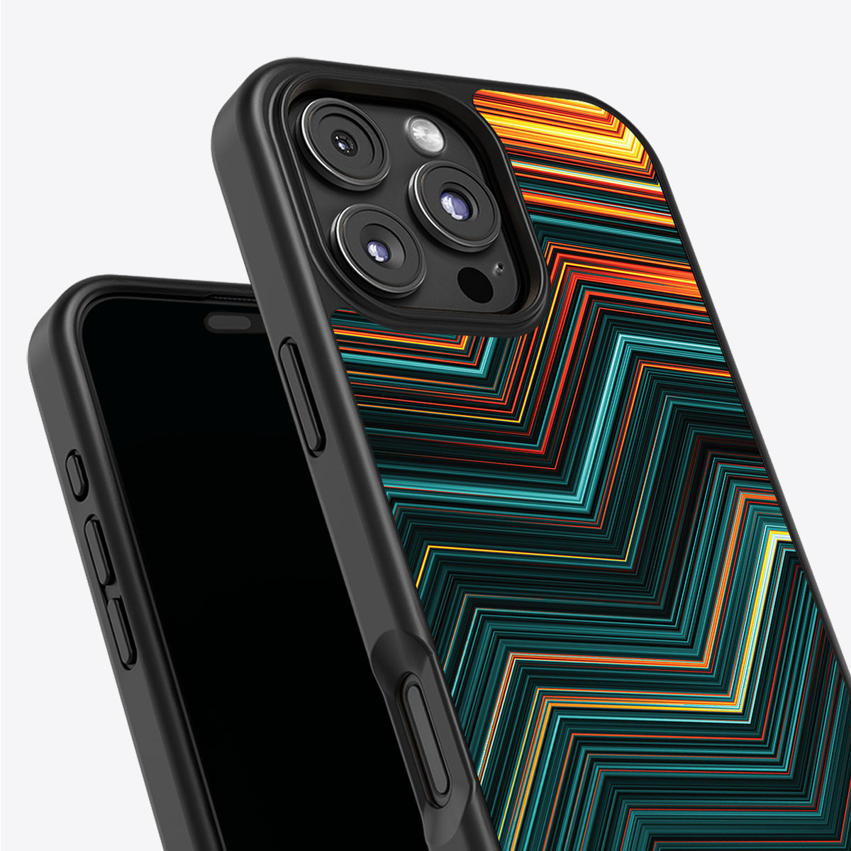 Techno Waves - iPhone 16 Pro Case #case type_core (non magsafe)