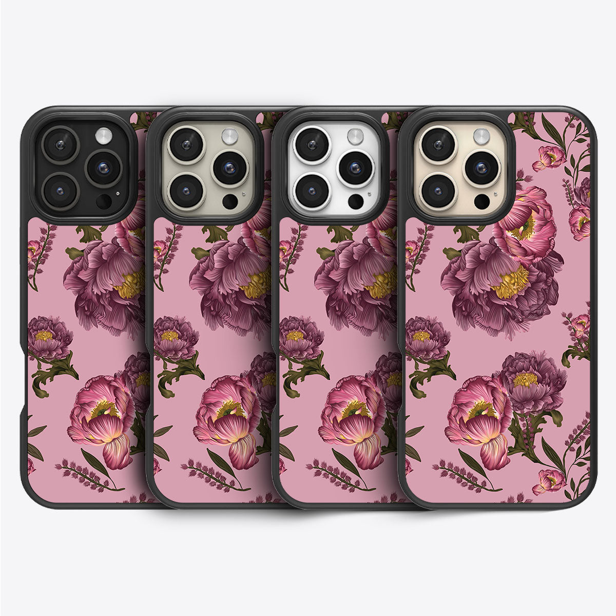 Vintage Blossoms - iPhone 16 Pro Case #case type_core (magsafe), #case type_core (non magsafe)