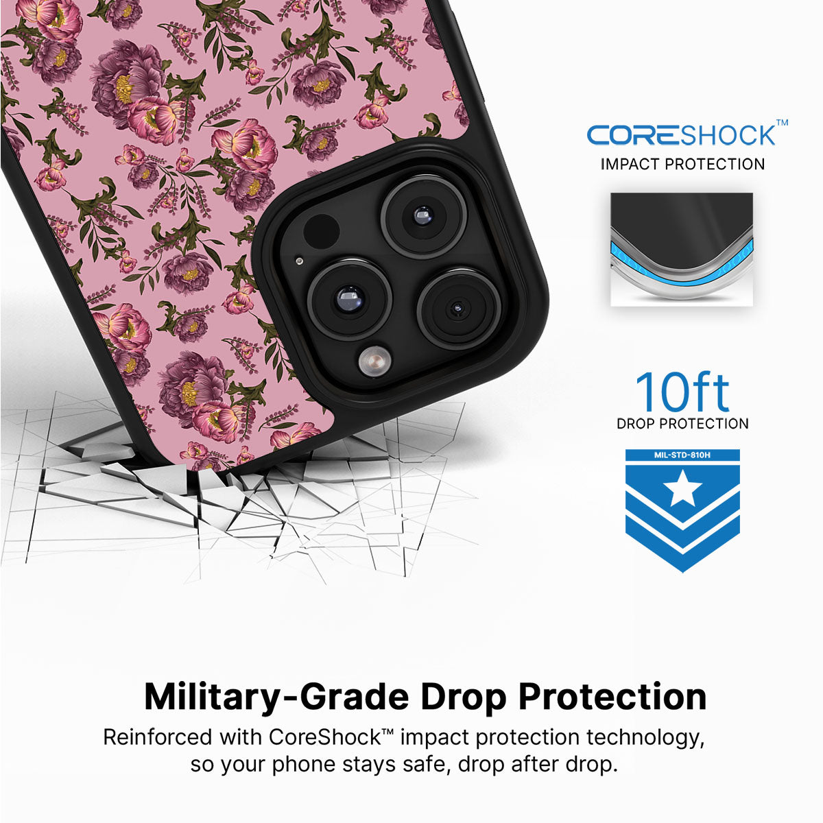 Vintage Garden - iPhone 16 Pro Case #case type_core (magsafe), #case type_core (non magsafe)