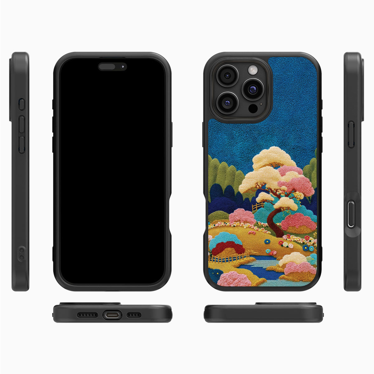 iPhone 16 Pro Case with MagSafe – Zen Garden