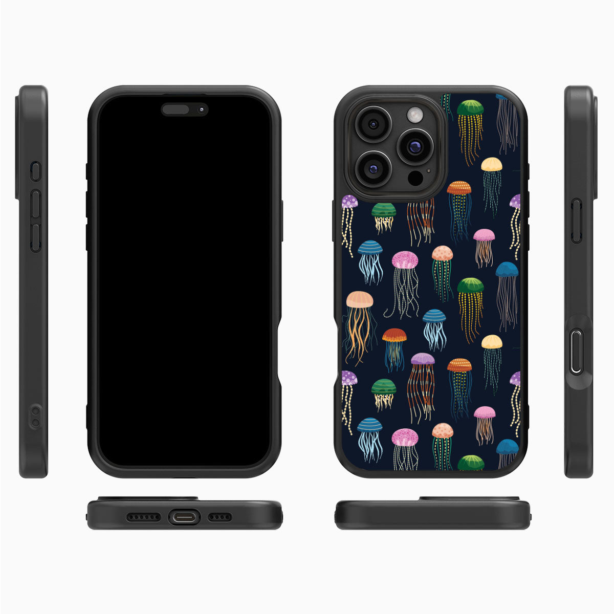 Jellyfish - iPhone 16 Pro Max Case #case type_core (magsafe), #case type_core (non magsafe)