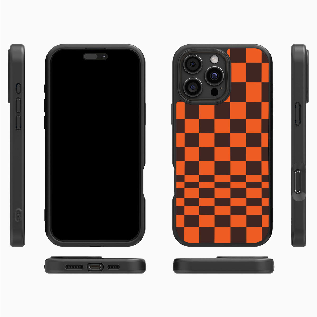 Amber Pop iPhone 16 Pro Max case cover – multi-angle view