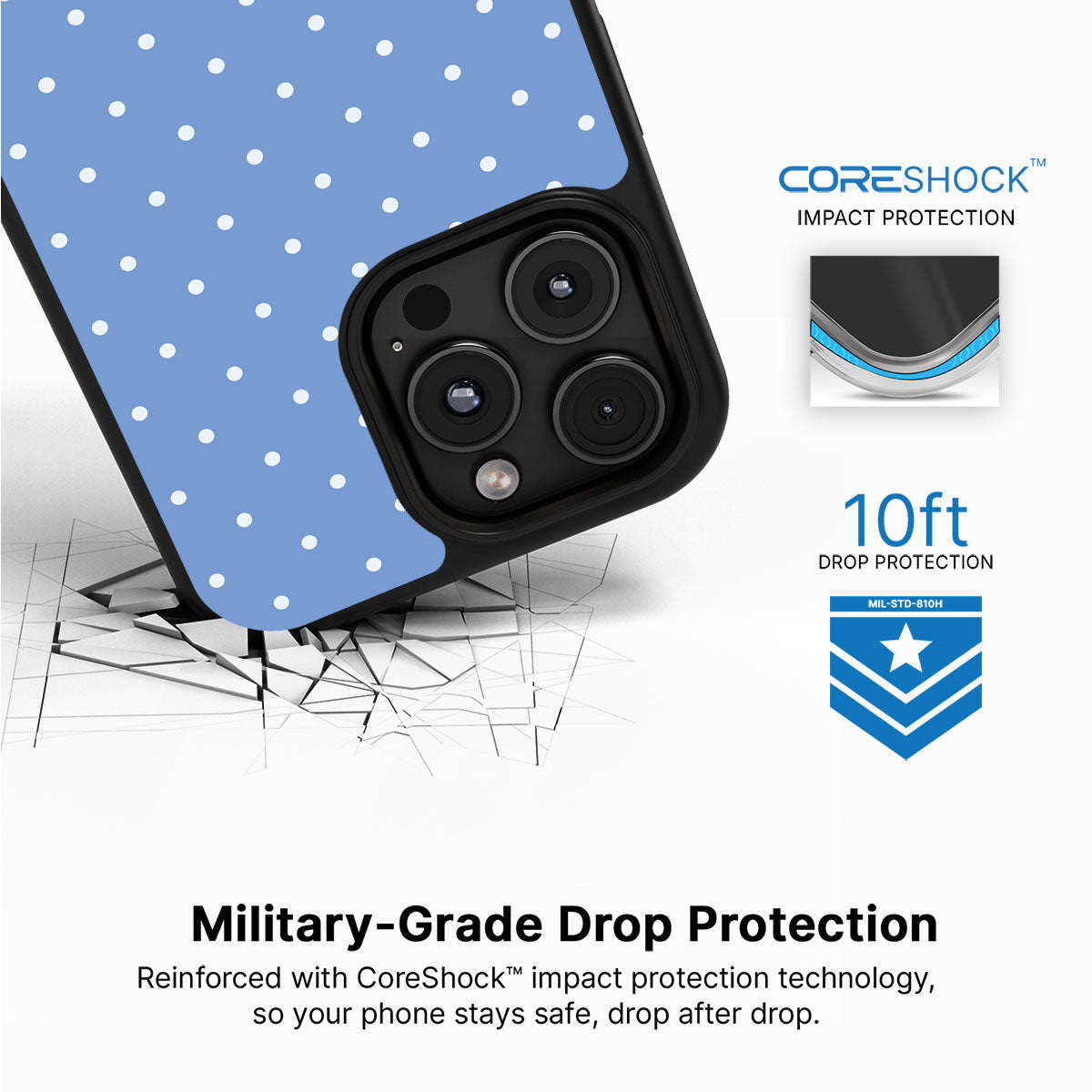 Azurelle - iPhone 16 Pro Max Case #case type_core (magsafe), #case type_core (non magsafe)