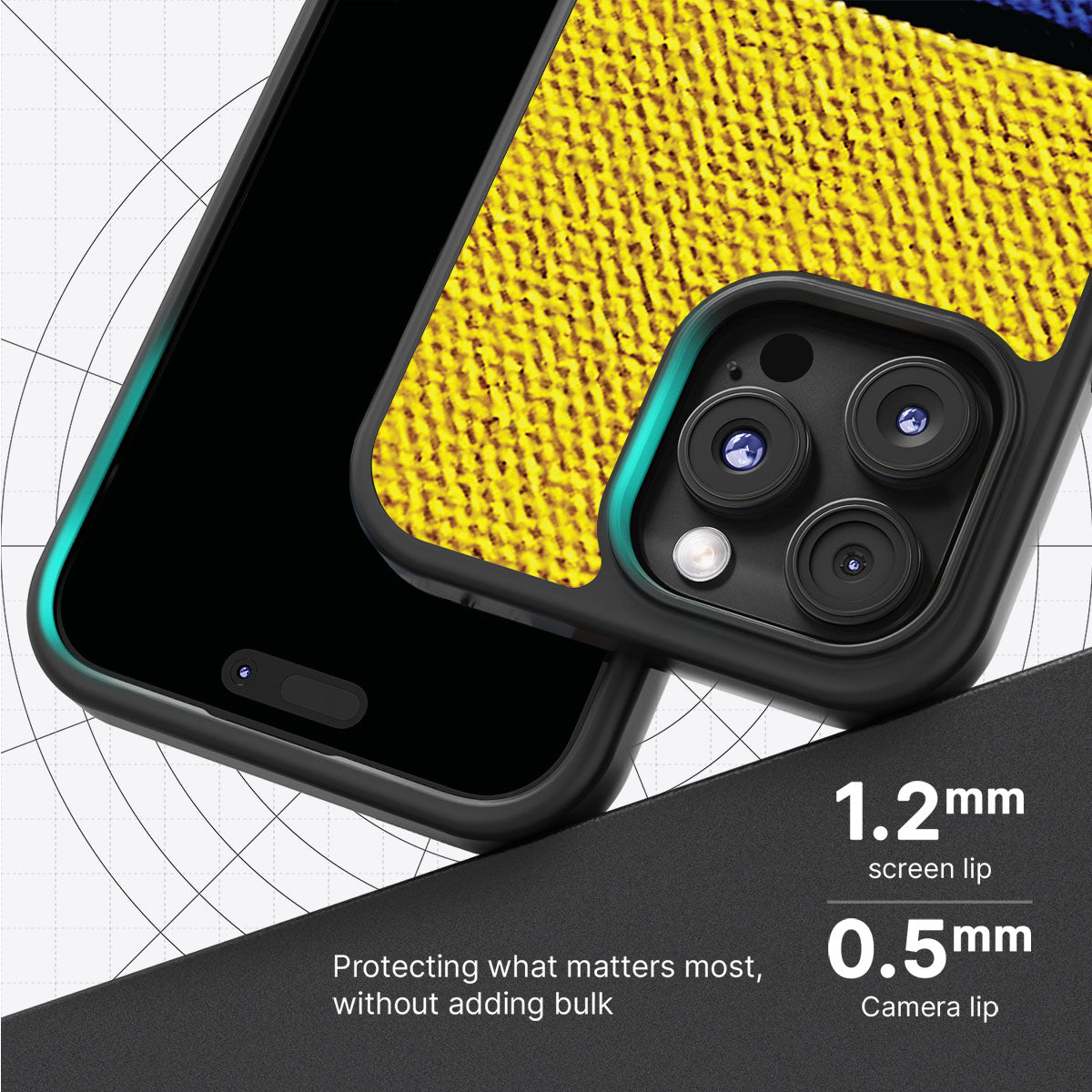 Bauhaus Blocks - iPhone 16 Pro Max Case #case type_core (magsafe), #case type_core (non magsafe)