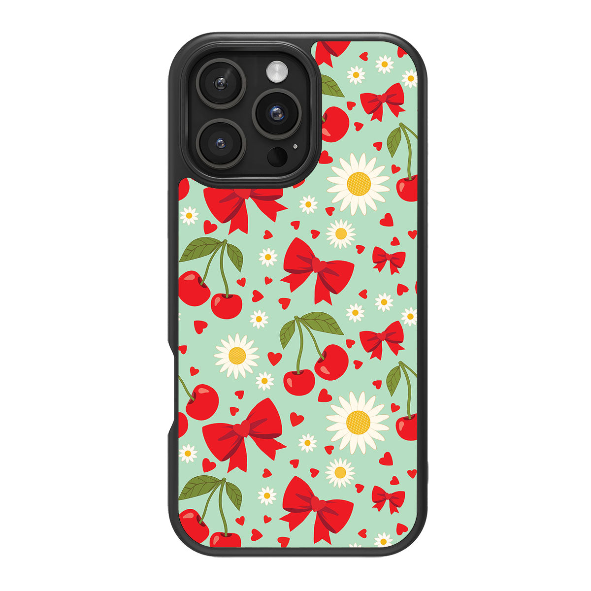 Blushing Bows - iPhone 16 Pro Max Case #case type_core (magsafe), #case type_core (non magsafe)