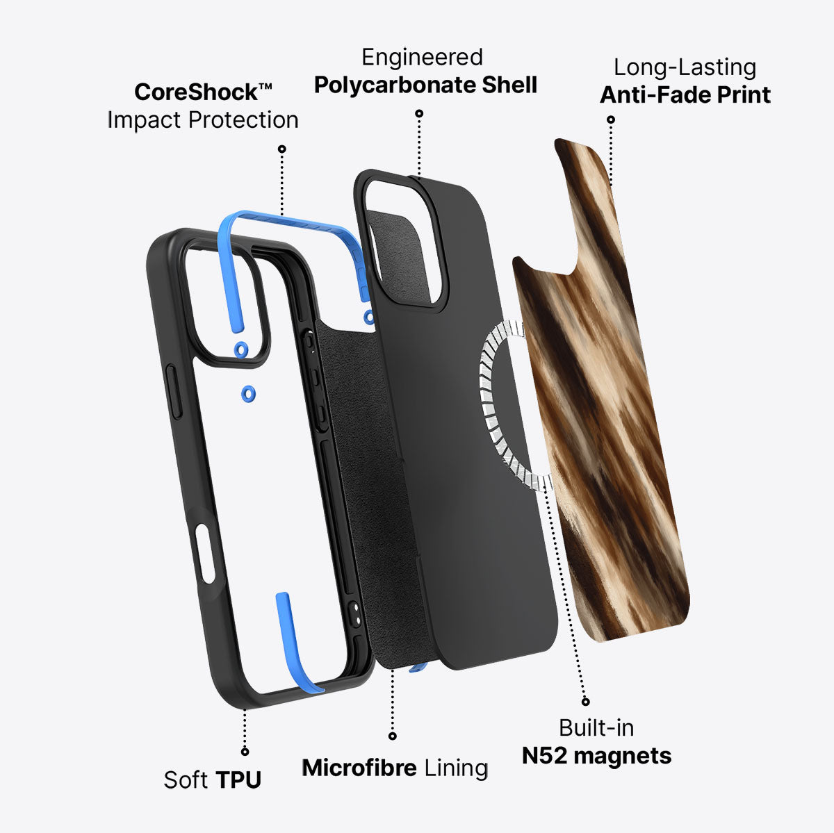 Bronze Terra - iPhone 16 Pro Max Case  #case type_core (magsafe)