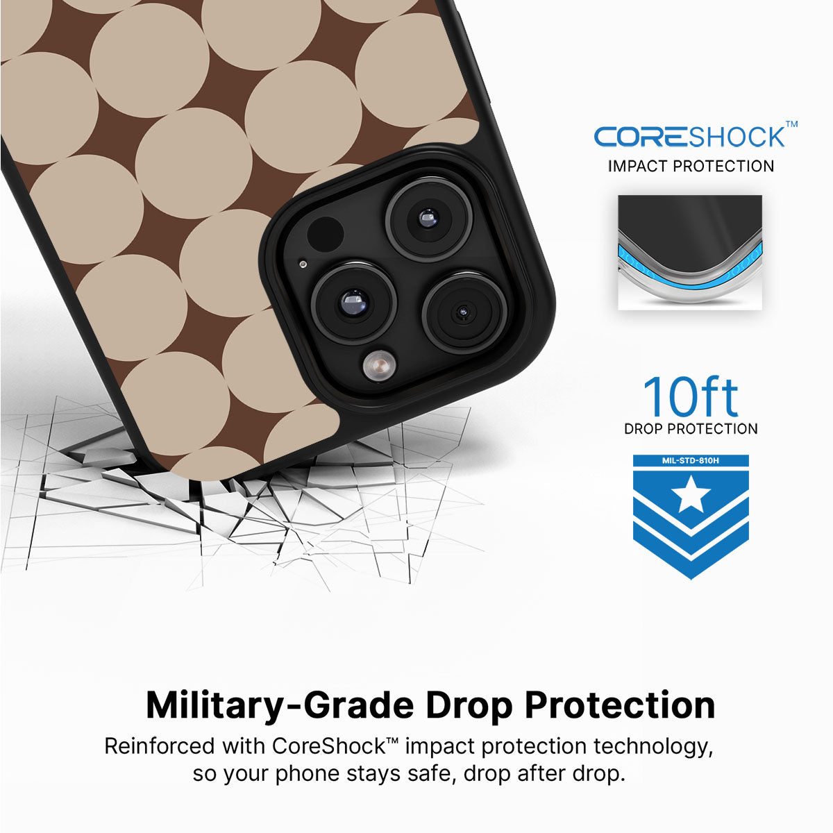 Caffe Latte - iPhone 16 Pro Max Case #case type_core (magsafe), #case type_core (non magsafe)